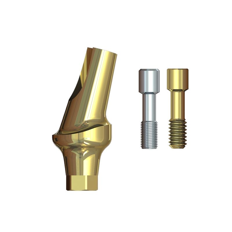 S2AD-15°-3mm, Угловой Анатомический абатмент 15°, с конусным соединением, уступ 3mm, SGS